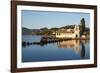 Vlacherna Monastery, Kanoni, Corfu, Ionian Islands, Greek Islands, Greece, Europe-Tuul-Framed Photographic Print