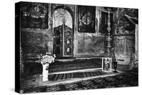 Vlad Dracul's Grave, Snagov Monastery, Wallachia, Romania-Simon Marsden-Stretched Canvas