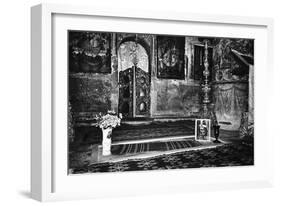 Vlad Dracul's Grave, Snagov Monastery, Wallachia, Romania-Simon Marsden-Framed Giclee Print