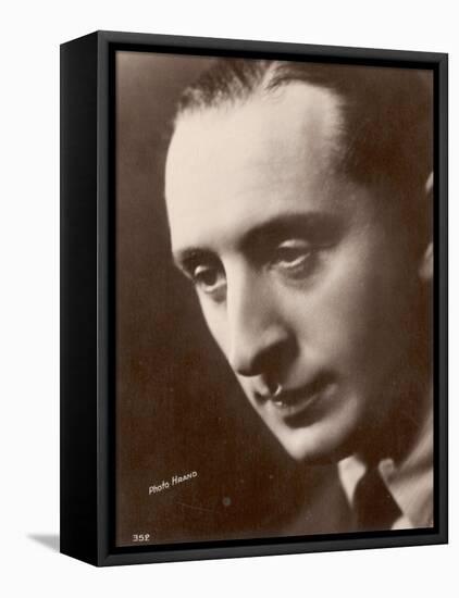 Vladimir Horowitz American Pianist Born in Russia-Hrand-Framed Stretched Canvas