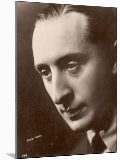 Vladimir Horowitz American Pianist Born in Russia-Hrand-Mounted Photographic Print