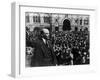 Vladimir Ilich Lenin Speaking to Troops in Red Square-null-Framed Photographic Print