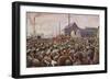 Vladimir Ilich Lenin Speaking-null-Framed Giclee Print