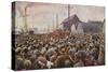 Vladimir Ilich Lenin Speaking-null-Stretched Canvas