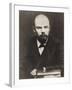 Vladimir Ilich Ulyanov Lenin Russian Political Thinker, in 1897-null-Framed Photographic Print