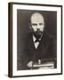 Vladimir Ilich Ulyanov Lenin Russian Political Thinker, in 1897-null-Framed Photographic Print