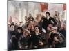 Vladimir Lenin (1870-1924)-Babashok-Mounted Giclee Print