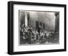 Vladimir Lenin Russian Statesman Stands up to Address a Large Meeting-null-Framed Photographic Print