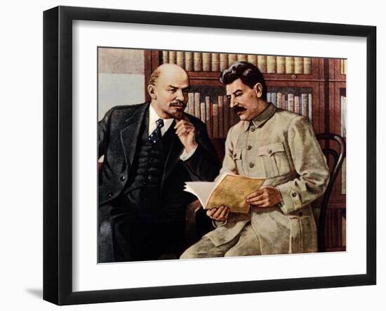 Vladimir Lenin-null-Framed Giclee Print