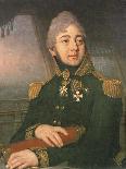 Portrait of the Emperor Paul I of Russia (1754-180), 1799-1800-Vladimir Lukich Borovikovsky-Giclee Print