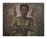Hindu Dancer-Vladimir Tretchikoff-Premium Giclee Print