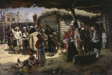 An Easter Prayer, 1887-1888-Vladimir Yegorovich Makovsky-Stretched Canvas