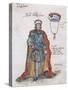 Vladislav, Costume Sketch for Dalibor-Bedrich Smetana-Stretched Canvas