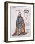 Vladislav, Costume Sketch for Dalibor-Bedrich Smetana-Framed Giclee Print