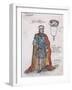 Vladislav, Costume Sketch for Dalibor-Bedrich Smetana-Framed Giclee Print