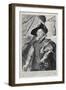 Vladislav IV Vasa (1595-1648) King of Poland, 1624 (Engraving)-Paulus Pontius-Framed Giclee Print