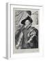 Vladislav IV Vasa (1595-1648) King of Poland, 1624 (Engraving)-Paulus Pontius-Framed Giclee Print