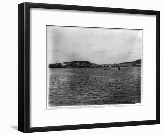 Vladivostok - Panoramic View from Harbor-William Henry Jackson-Framed Giclee Print