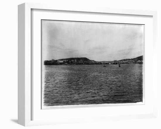 Vladivostok - Panoramic View from Harbor-William Henry Jackson-Framed Giclee Print