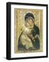 Vladmir Icon of the Mother of God-null-Framed Art Print