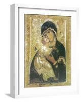 Vladmir Icon of the Mother of God-null-Framed Art Print