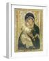 Vladmir Icon of the Mother of God-null-Framed Art Print