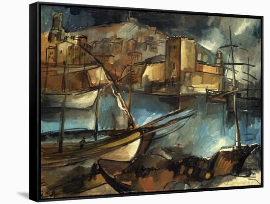 Vlaminck: Marseilles, 1913-Maurice de Vlaminick-Framed Stretched Canvas