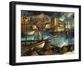 Vlaminck: Marseilles, 1913-Maurice de Vlaminick-Framed Giclee Print