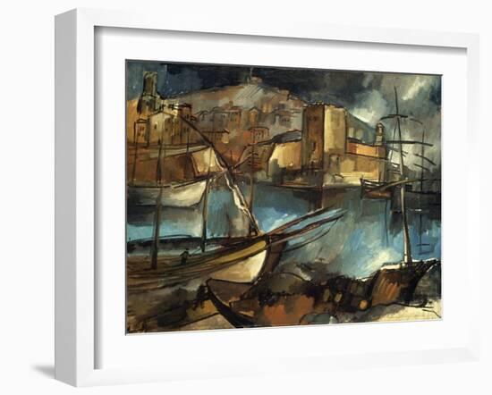 Vlaminck: Marseilles, 1913-Maurice de Vlaminick-Framed Giclee Print