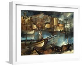 Vlaminck: Marseilles, 1913-Maurice de Vlaminick-Framed Giclee Print