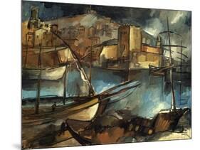 Vlaminck: Marseilles, 1913-Maurice de Vlaminick-Mounted Giclee Print