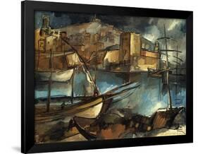 Vlaminck: Marseilles, 1913-Maurice de Vlaminick-Framed Giclee Print