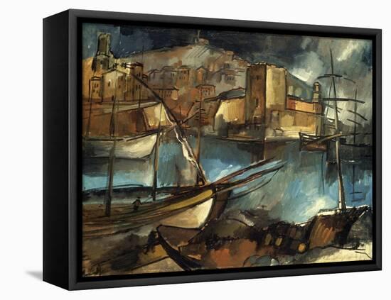 Vlaminck: Marseilles, 1913-Maurice de Vlaminick-Framed Stretched Canvas