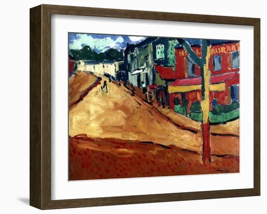 Vlaminck: Street, 1906-Maurice de Vlaminick-Framed Giclee Print