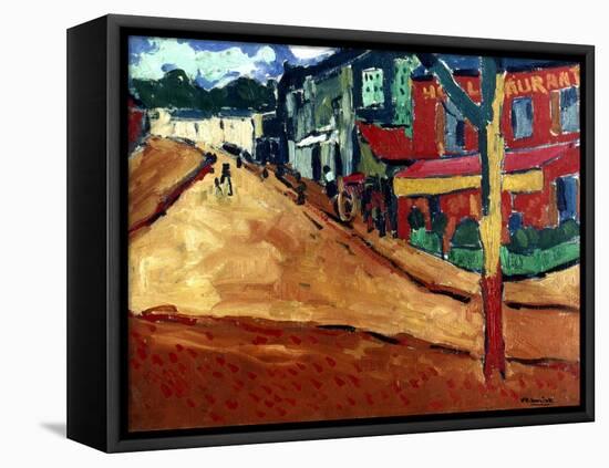 Vlaminck: Street, 1906-Maurice de Vlaminick-Framed Stretched Canvas