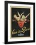 Vlan! du Berni-Vintage Poster-Framed Giclee Print