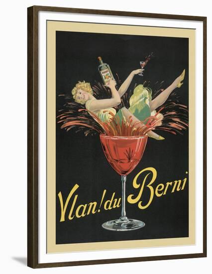 Vlan! du Berni-Vintage Poster-Framed Giclee Print