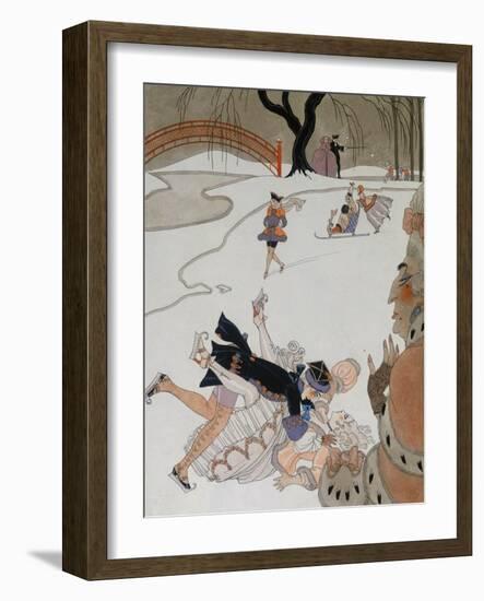 Vlan-Georges Barbier-Framed Giclee Print