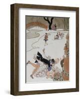 Vlan-Georges Barbier-Framed Giclee Print