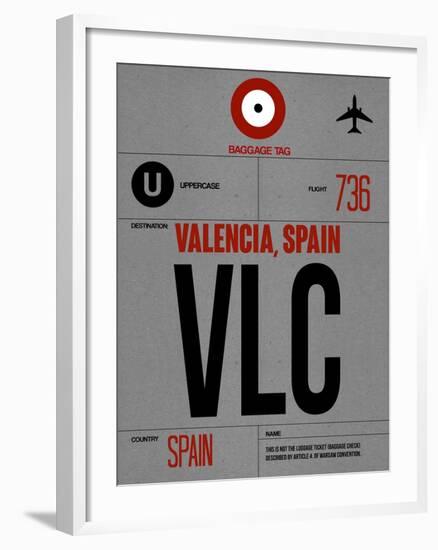 VLC Valencia Luggage Tag I-NaxArt-Framed Art Print