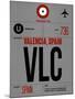 VLC Valencia Luggage Tag I-NaxArt-Mounted Art Print
