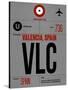 VLC Valencia Luggage Tag I-NaxArt-Stretched Canvas