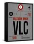 VLC Valencia Luggage Tag I-NaxArt-Framed Stretched Canvas