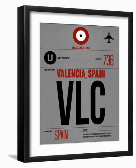 VLC Valencia Luggage Tag I-NaxArt-Framed Art Print