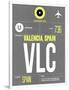 VLC Valencia Luggage Tag II-NaxArt-Framed Art Print