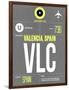 VLC Valencia Luggage Tag II-NaxArt-Framed Art Print