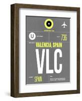 VLC Valencia Luggage Tag II-NaxArt-Framed Art Print