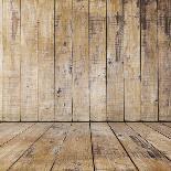 Old Wooden Room, Retro Background-Vlntn-Photographic Print