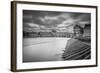 Vltava River and Prague, Czech Republic-Jon Arnold-Framed Photographic Print