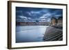 Vltava River and Prague, Czech Republic-Jon Arnold-Framed Photographic Print